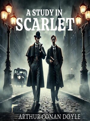 cover image of A Study in Scarlet